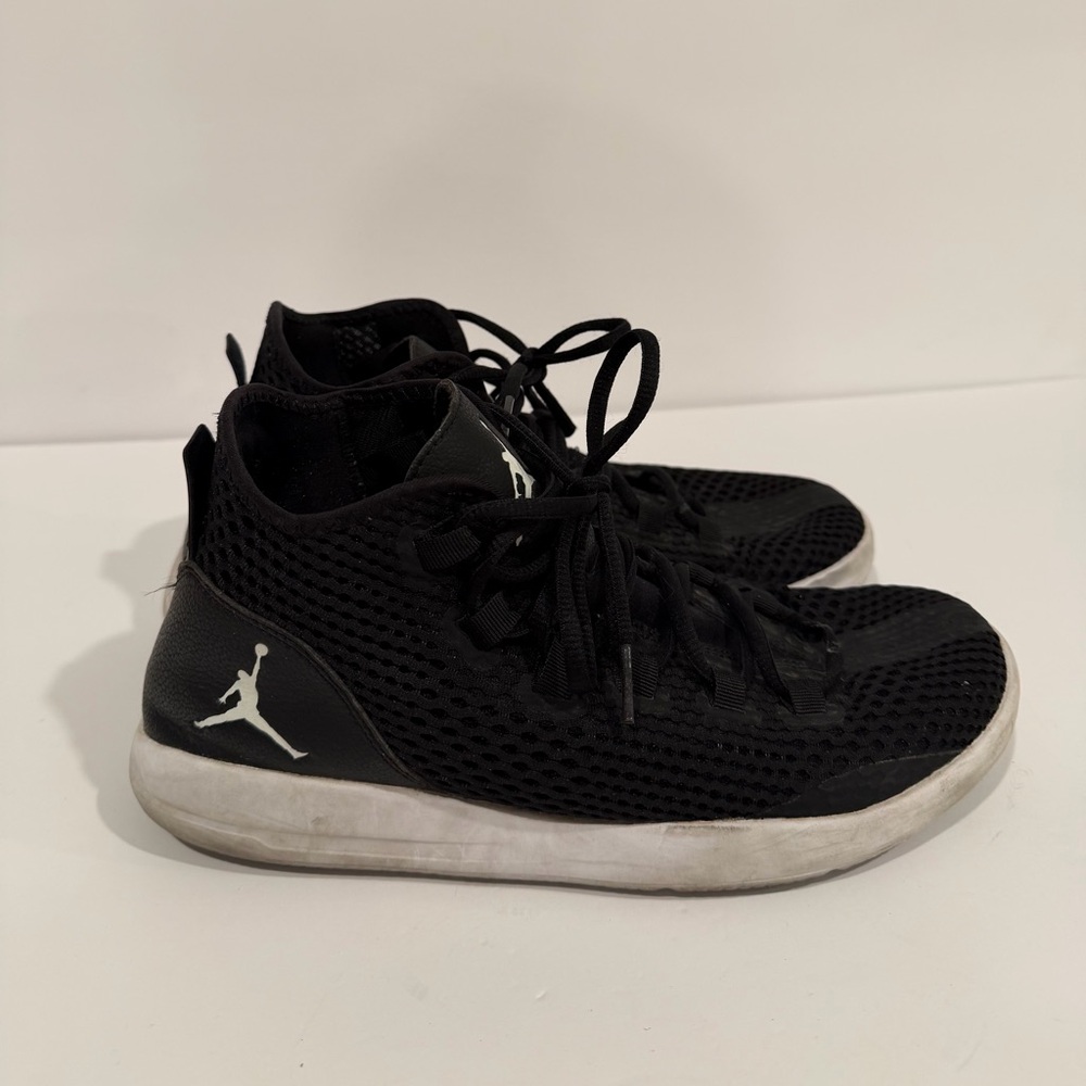 Jordan Black and White Sneakers